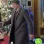 GOOD MORNING CHRISTMAS MARC BLUCAS (BRIAN BRIGHT) GREY WOOL COAT