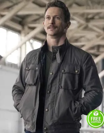 DEBRIS JONATHAN TUCKER (BRYAN BENEVENTI) BLACK JACKET