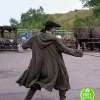 OUTLANDER SEASON 4 CESAR DOMBOY (FERGUS) GREEN WOOL COAT OUTLANDER SEASON 4 CESAR DOMBOY (FERGUS) GREEN WOOL COAT
