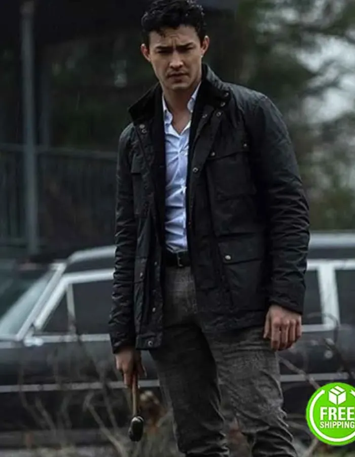 CHILLING ADVENTURES OF SABRINA NICHOLAS SCRATCH BLACK LEATHER JACKET CHILLING ADVENTURES OF SABRINA NICHOLAS SCRATCH BLACK LEATHER JACKET
