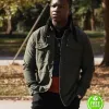 LEGACIES CHRIS LEE (KALEB HAWKINS) GREEN COTTON JACKET LEGACIES CHRIS LEE (KALEB HAWKINS) GREEN COTTON JACKET