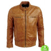 ARROW COLIN DONNELL (TOMMY MERLYN) BROWN LEATHER JACKET