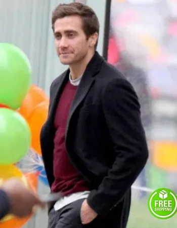 DEMOLITION JAKE GYLLENHAAL (DAVIS MITCHELL) BLACK TRENCH COAT