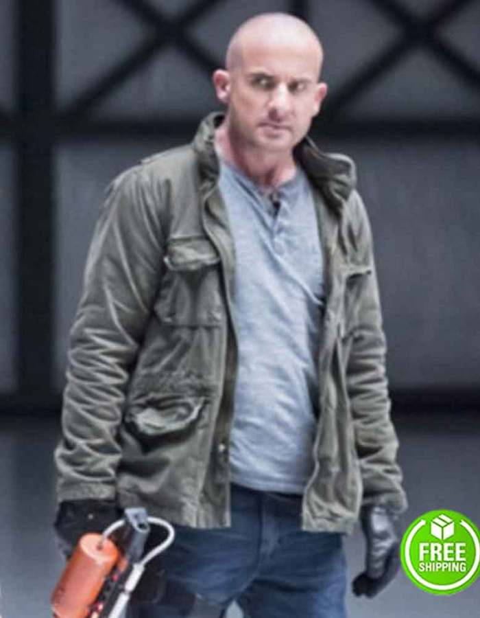 LEGENDS OF TOMORROW DOMINIC PURCELL (HEAT WAVE / MICK RORY) GREY COTTON JACKET LEGENDS OF TOMORROW DOMINIC PURCELL (HEAT WAVE / MICK RORY) GREY COTTON JACKET