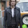 KAT AND THE BAND DOUGIE POYNTER (ALEX) BLACK LEATHER JACKET KAT AND THE BAND DOUGIE POYNTER (ALEX) BLACK LEATHER JACKET