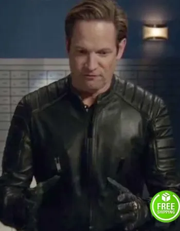 LEGENDS OF TOMORROW SEASON 2 MATT LETSCHER (EOBARD THAWNE) BLACK LEATHER JACKET