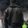 EXODUS JIMI STANTON (CONNOR) FUR COLLAR LEATHER JACKET EXODUS JIMI STANTON (CONNOR) FUR COLLAR LEATHER JACKET