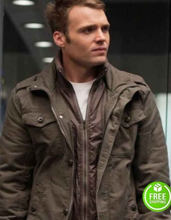 FRINGE SETH GABEL (LINCOLN LEE) GREY COTTON JACKET