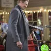 GOOD MORNING CHRISTMAS MARC BLUCAS (BRIAN BRIGHT) GREY WOOL COAT GOOD MORNING CHRISTMAS MARC BLUCAS (BRIAN BRIGHT) GREY WOOL COAT