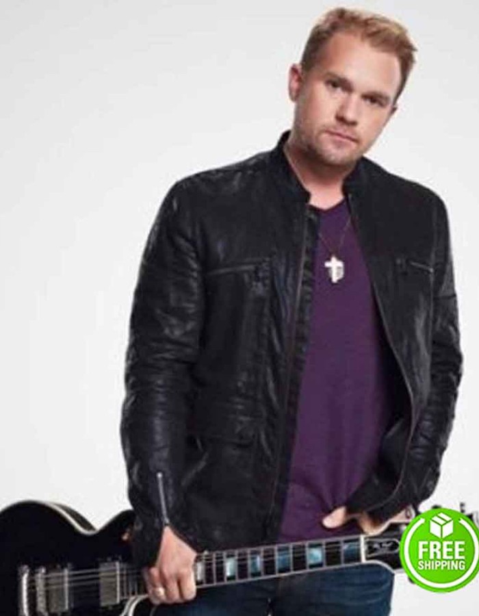 I LOVE KELLIE PICKLER KYLE JACOBS BLACK LEATHER JACKET I LOVE KELLIE PICKLER KYLE JACOBS BLACK LEATHER JACKET
