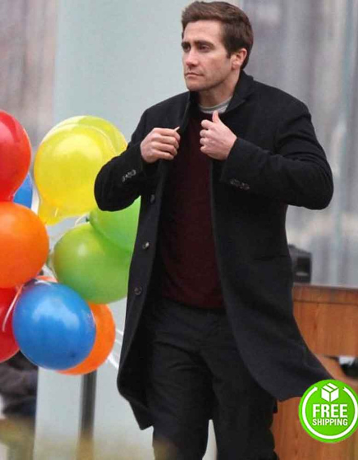 DEMOLITION JAKE GYLLENHAAL (DAVIS MITCHELL) BLACK TRENCH COAT DEMOLITION JAKE GYLLENHAAL (DAVIS MITCHELL) BLACK TRENCH COAT
