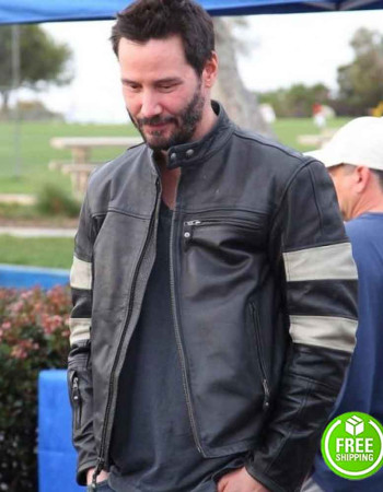 JOHN WICK 2 KEANU REEVES (JOHN WICK) CAFE RACER SLIM FIT JACKET