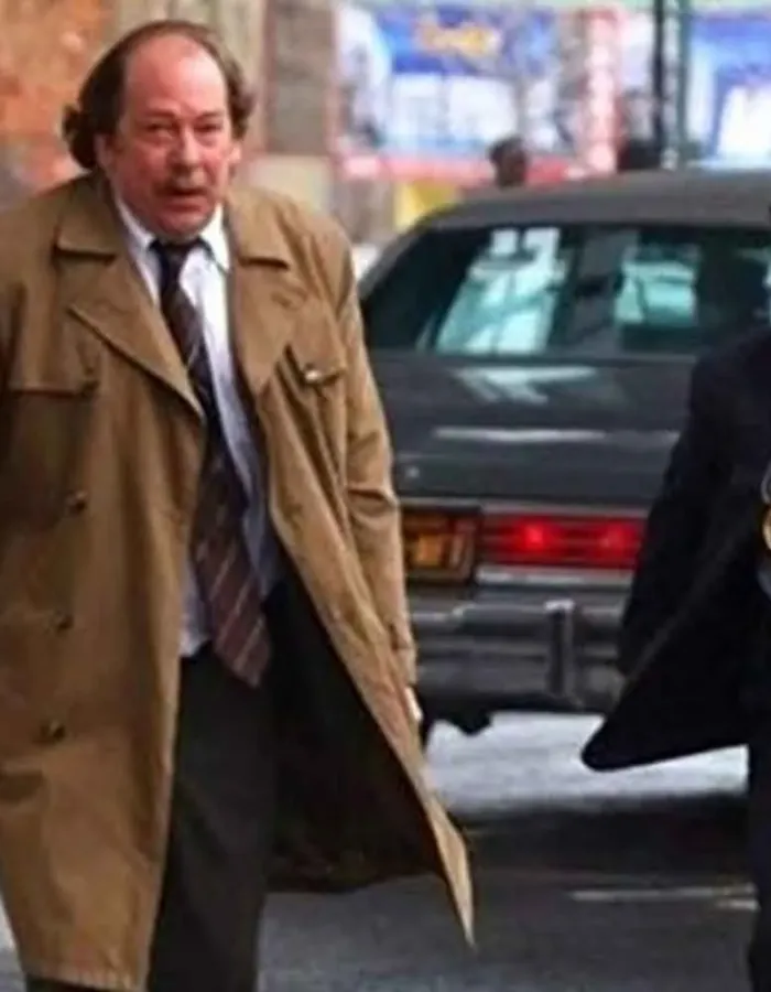 JOKER BILL CAMP (DETECTIVE GARRITY) BROWN COTTON COAT JOKER BILL CAMP (DETECTIVE GARRITY) BROWN COTTON COAT