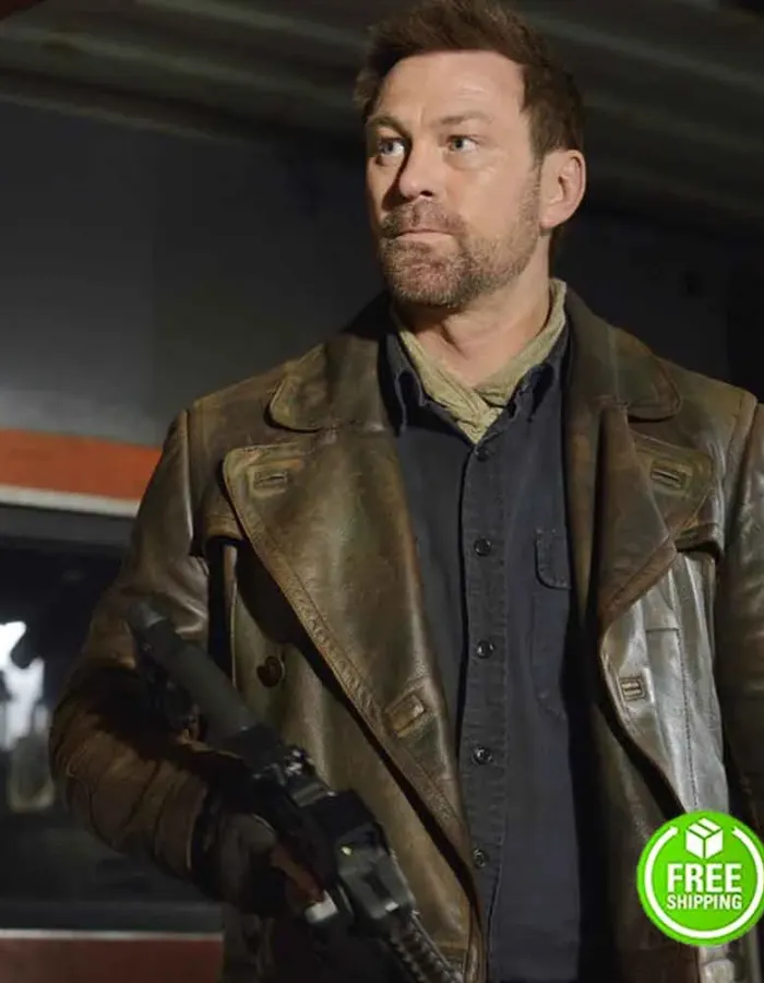 Defiance Grant Bowler Joshua Nolan Leather Coat Defiance Grant Bowler Joshua Nolan Leather Coat
