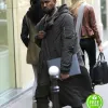 KANYE WEST GREY LONG COTTON COAT