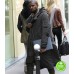 KANYE WEST GREY LONG COTTON COAT