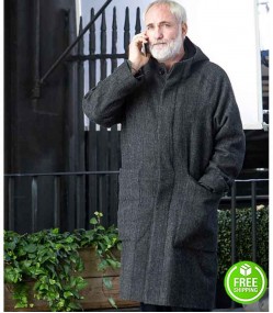 KILLING EVE KIM BODNIA (KONSTANTIN) GREY TRENCH COAT