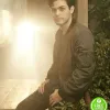 LEGACIES ARIA SHAHGHASEMI (LANDON KIRBY) GREEN COTTON JACKET