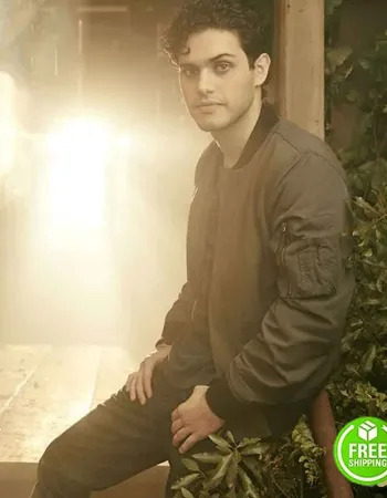 LEGACIES ARIA SHAHGHASEMI (LANDON KIRBY) GREEN COTTON JACKET