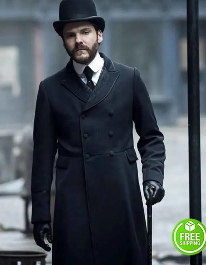 THE ALIENIST DANIEL BRUHL (DR. LASZLO KREIZLER) BLACK COAT