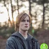 DARK LOUIS HOFMANN (JONAS KAHNWALD) BLACK COTTON JACKET