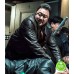 THE ETERNALS MA DONG-SEOK (GILGAMESH) BLACK LEATHER JACKET