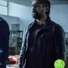 ARROW MANU BENNETT (SLADE WILSON) BLACK LEATHER JACKET ARROW MANU BENNETT (SLADE WILSON) BLACK LEATHER JACKET