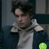 WAYNE MARK MCKENNA (WAYNE MCCULLOUGH) SHEARLING BLACK COTTON JACKET WAYNE MARK MCKENNA (WAYNE MCCULLOUGH) SHEARLING BLACK COTTON JACKET