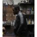 LOVERS ROCK MICHAEL WARD (FRANKLYN) BLACK LEATHER JACKET