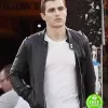 UNFINISHED BUSINESS DAVE FRANCO (MIKE PANCAKE) BLACK LEATHER JACKET