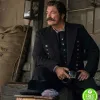 OKTOBERFEST: BEER AND BLOOD MISEL MATICEVIC (CURT PRANK) BLACK WOOL COAT OKTOBERFEST: BEER AND BLOOD MISEL MATICEVIC (CURT PRANK) BLACK WOOL COAT