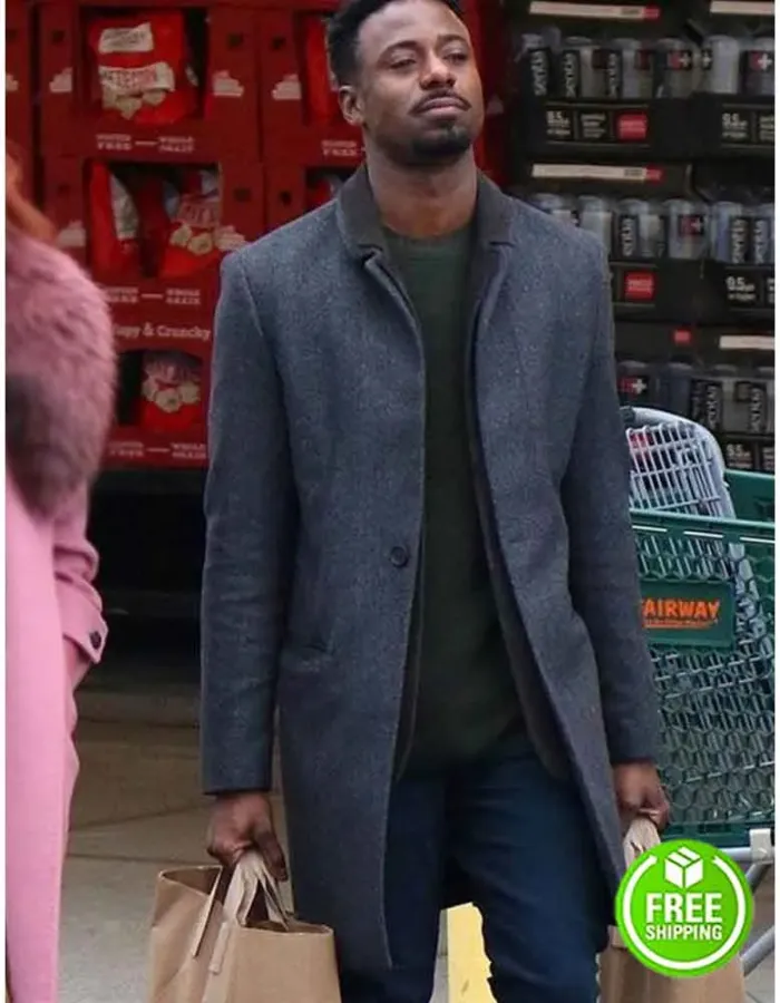 MODERN LOVE GARY CARR (JEFF) BLUE WOOL COAT MODERN LOVE GARY CARR (JEFF) BLUE WOOL COAT