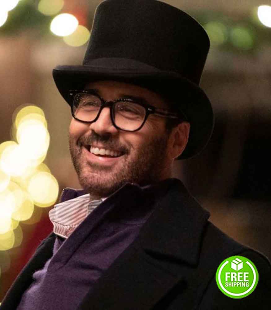 MY DAD’S CHRISTMAS DATE JEREMY PIVEN (DAVID) BLACK PEACOAT