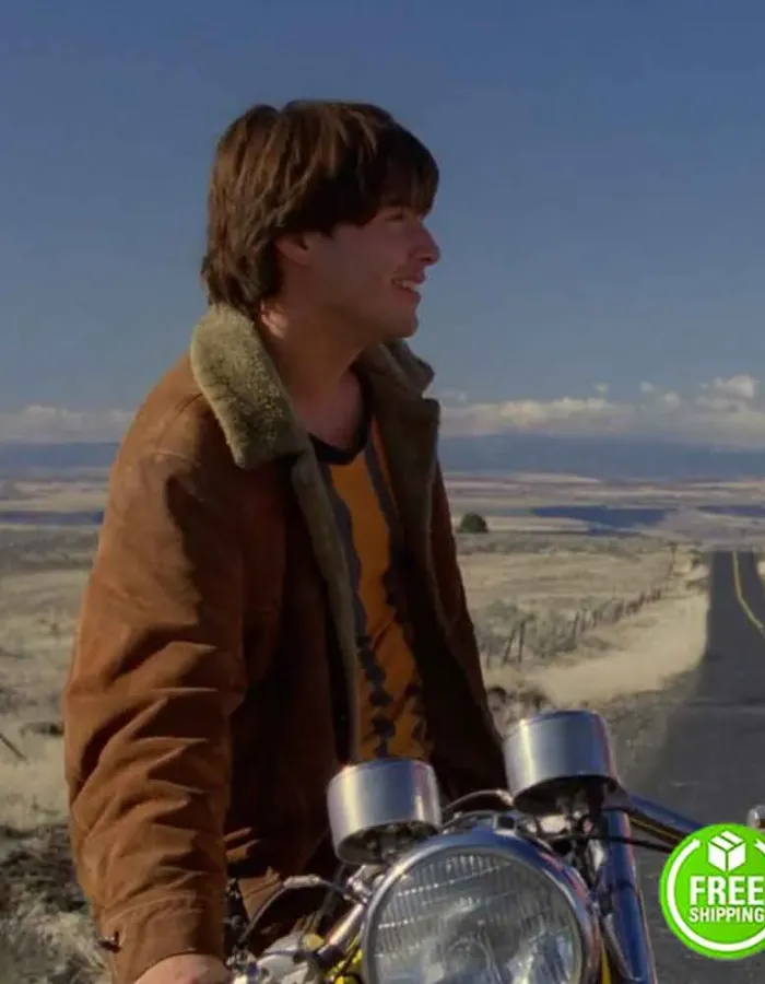 My Own Private Idaho Keanu Reeves Scott Favor Shearling Suede Leather Jacket My Own Private Idaho Keanu Reeves Scott Favor Shearling Suede Leather Jacket