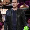 CRAZY EX-GIRLFRIEND SCOTT MICHAEL FOSTER (NATHANIEL PLIMPTON III) BLACK LEATHER JACKET CRAZY EX-GIRLFRIEND SCOTT MICHAEL FOSTER (NATHANIEL PLIMPTON III) BLACK LEATHER JACKET