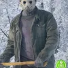 NEVER HIKE IN THE SNOW VINCENTE DISANTI (JASON VOORHEES) GREEN COTTON JACKET