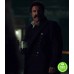 OKTOBERFEST: BEER AND BLOOD MISEL MATICEVIC (CURT PRANK) BLACK WOOL COAT