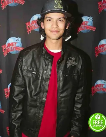 COBRA KAI XOLO MARIDUENA (MIGUEL DIAZ) PLANET HOLLYWOOD LEATHER JACKET
