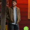 BIG SKY RYAN PHILLIPPE (CODY HOYT) BROWN COTTON JACKET