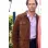 SERENITY MATTHEW MCCONAUGHEY (BAKER DILL) BROWN SUEDE LEATHER JACKET