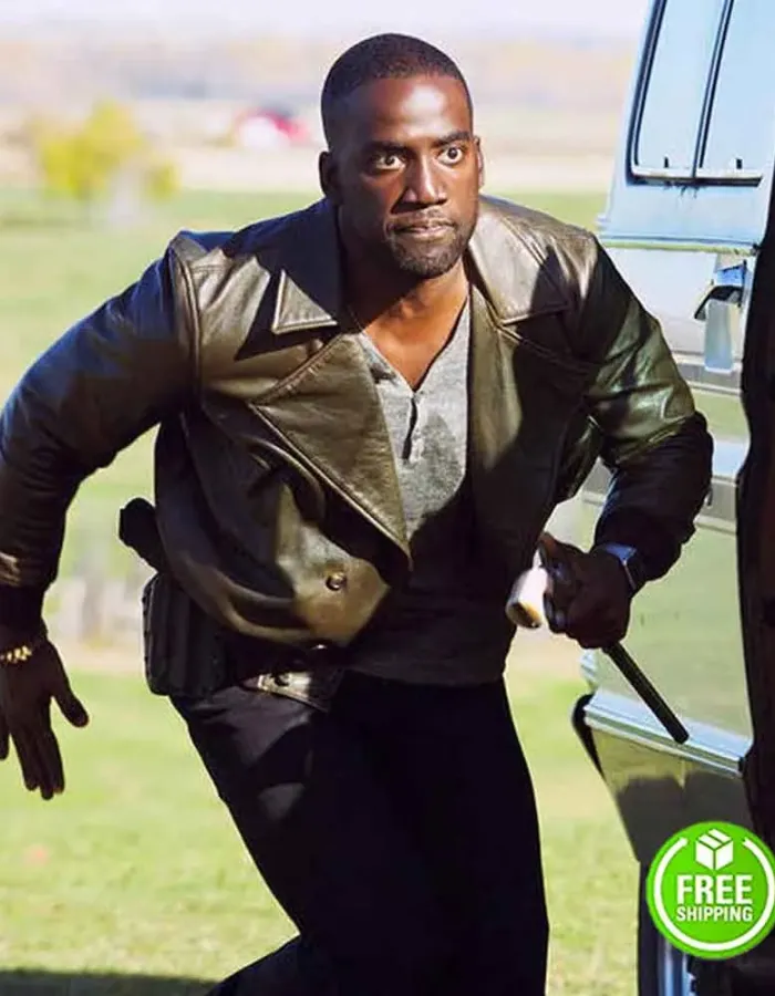 WYNONNA EARP SEASON 4 SHAMIER ANDERSON (AGENT DOLLS) LEATHER JACKET