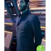 STAR TREK DISCOVERY ETHAN PECK (SPOCK) BLACK COAT STAR TREK DISCOVERY ETHAN PECK (SPOCK) BLACK COAT