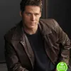 STARGATE SG-1 BEN BROWDER (CAMERON MITCHELL) BROWN LEATHER JACKET STARGATE SG-1 BEN BROWDER (CAMERON MITCHELL) BROWN LEATHER JACKET