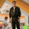 WONDER WOMAN 1984 CHRIS PINE (STEVE TREVOR) BLACK BOMBER JACKET