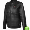 STAR WARS IMPERIAL TIE FIGHTER PILOT BLACK LEATHER JACKET