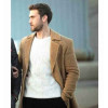ÇUKUR SEASON 4 ARAS BULUT IYNEMLI (YAMAÇ KOÇOVALI) BROWN COAT ÇUKUR SEASON 4 ARAS BULUT IYNEMLI (YAMAÇ KOÇOVALI) BROWN COAT