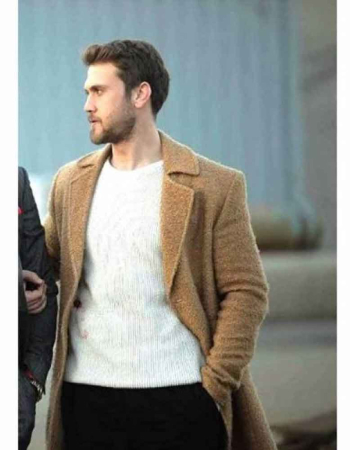 ÇUKUR SEASON 4 ARAS BULUT IYNEMLI (YAMAÇ KOÇOVALI) BROWN COAT ÇUKUR SEASON 4 ARAS BULUT IYNEMLI (YAMAÇ KOÇOVALI) BROWN COAT