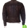VENOM TOM HARDY (EDDIE BROCK) BROWN LEATHER JACKET