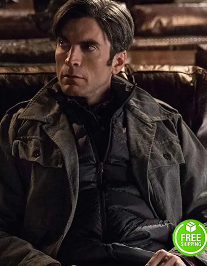 YELLOWSTONE WES BENTLEY (JAMIE DUTTON) GREY COTTON JACKET