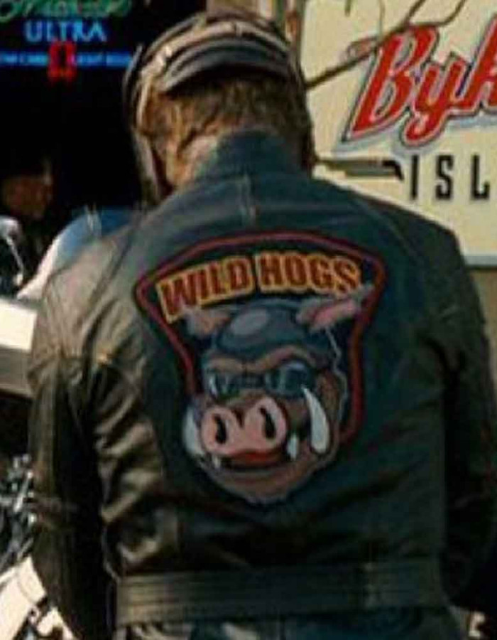 Wild Hogs William H. Macy Dudley Frank Biker Leather Jacket